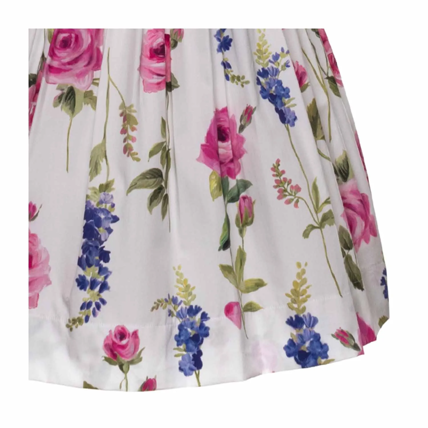 Abito A Fiori Elegante Bambina