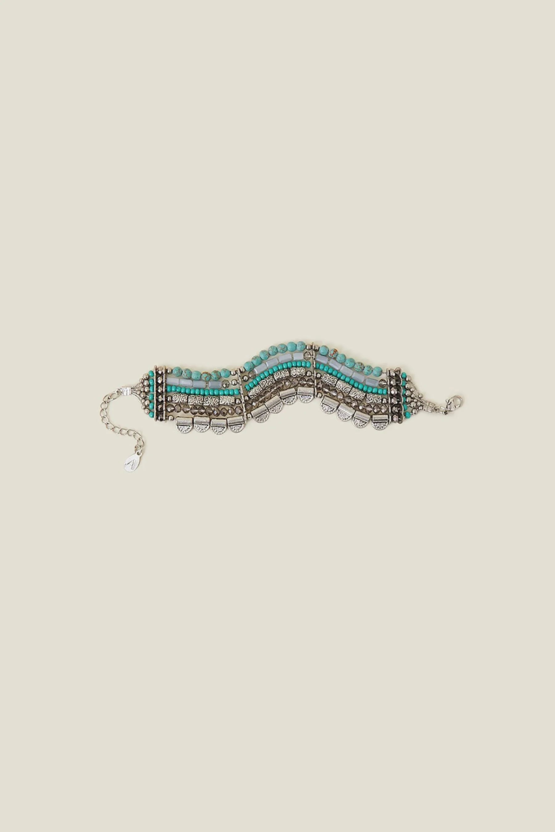 Accessorize - Bracciale vistoso a semicerchio