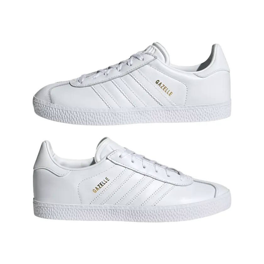 Adidas Originals Gazelle BY9147 white boys' sneakers shoe