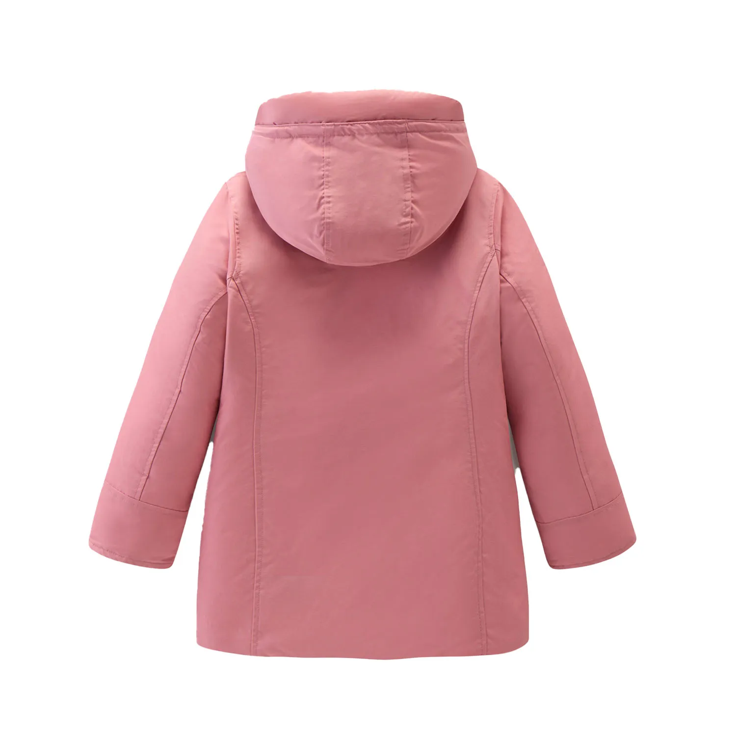 Arctic Parka Da Bambina Dry Rose