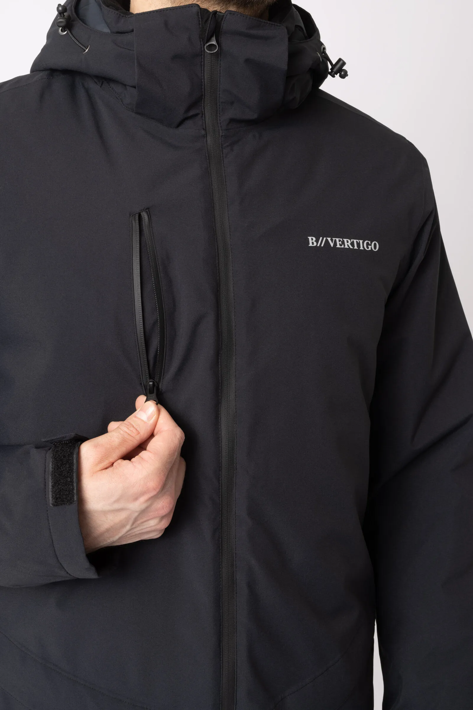 B Vertigo Milo Parka impermeabile da uomo