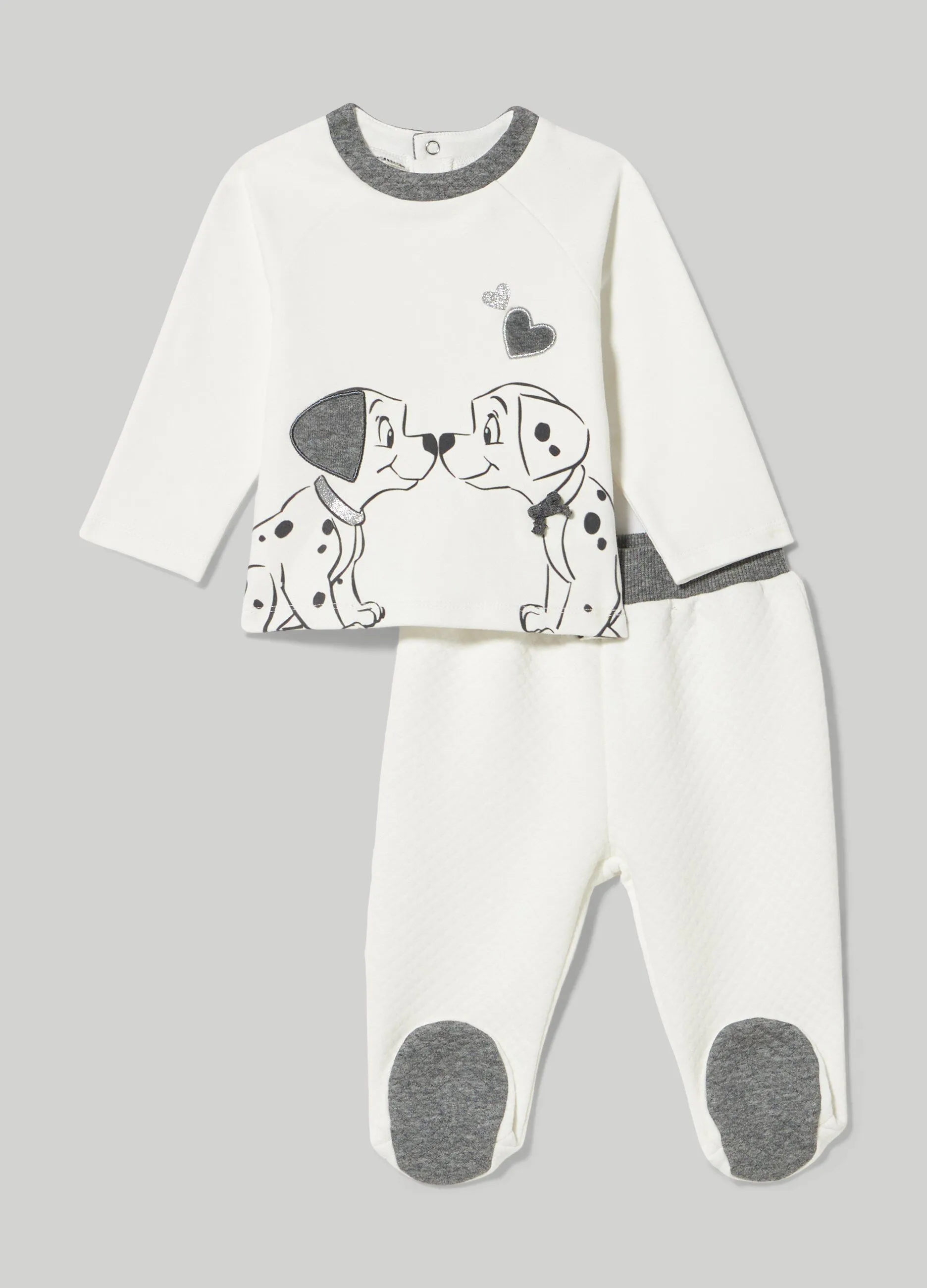 BLUKIDS  Set maglia in cotone e ghette 