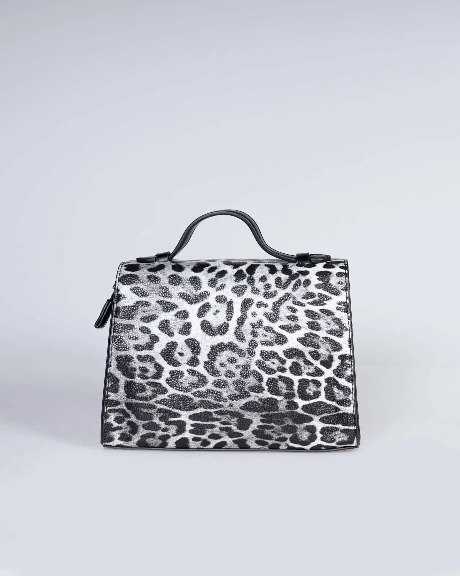 Borsa a mano leopardata