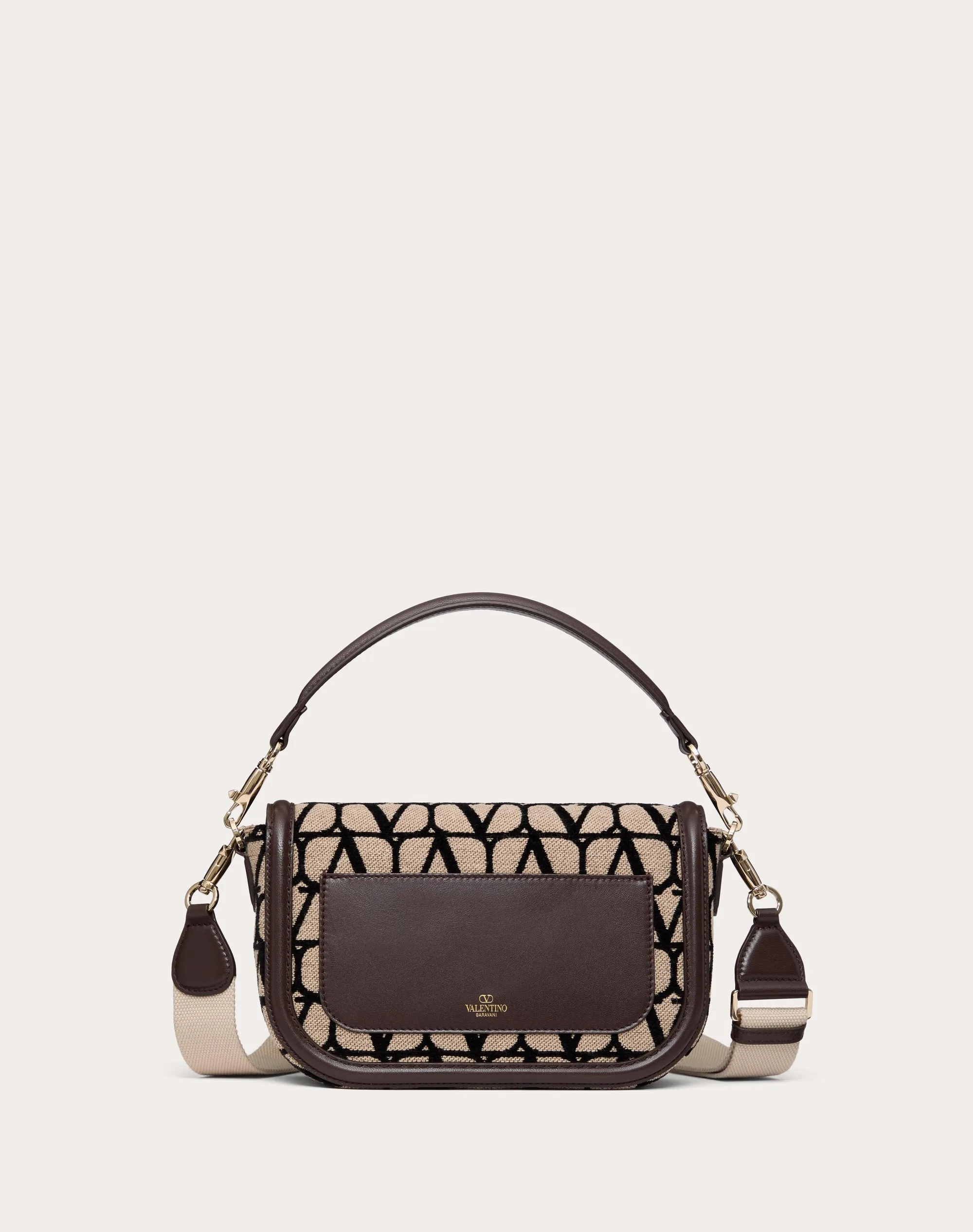 BORSA A SPALLA VALENTINO GARAVANI ALLTIME TOILE ICONOGRAPHE