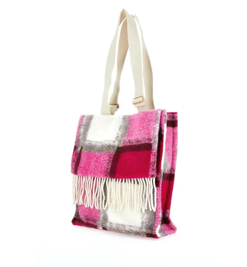 Borsa misto lana