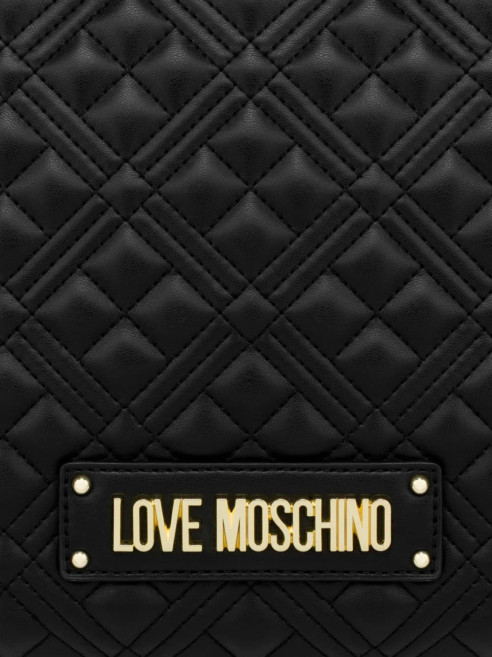 Borsa Quilted Pu - Nero