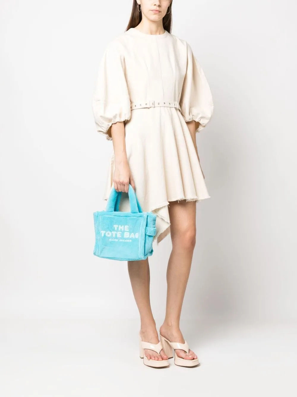 Borsa the small tote in blu - donna