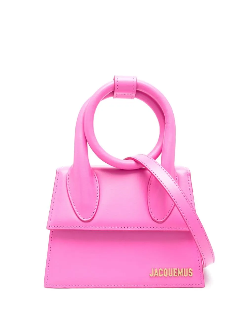 Borsa tote le chiquito noeud Jacquemus in rosa - donna