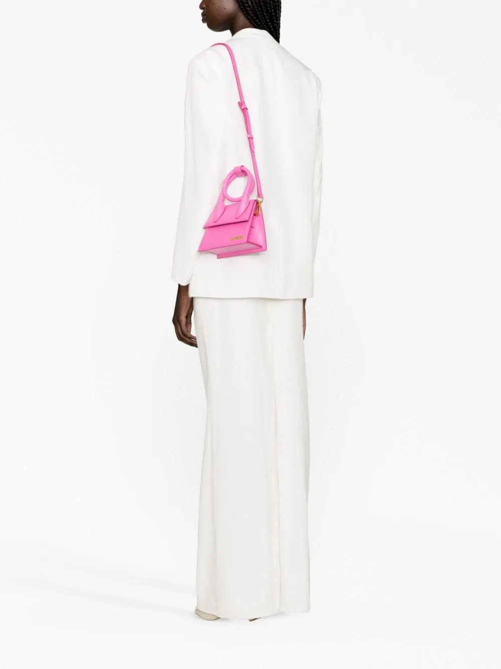 Borsa tote le chiquito noeud Jacquemus in rosa - donna