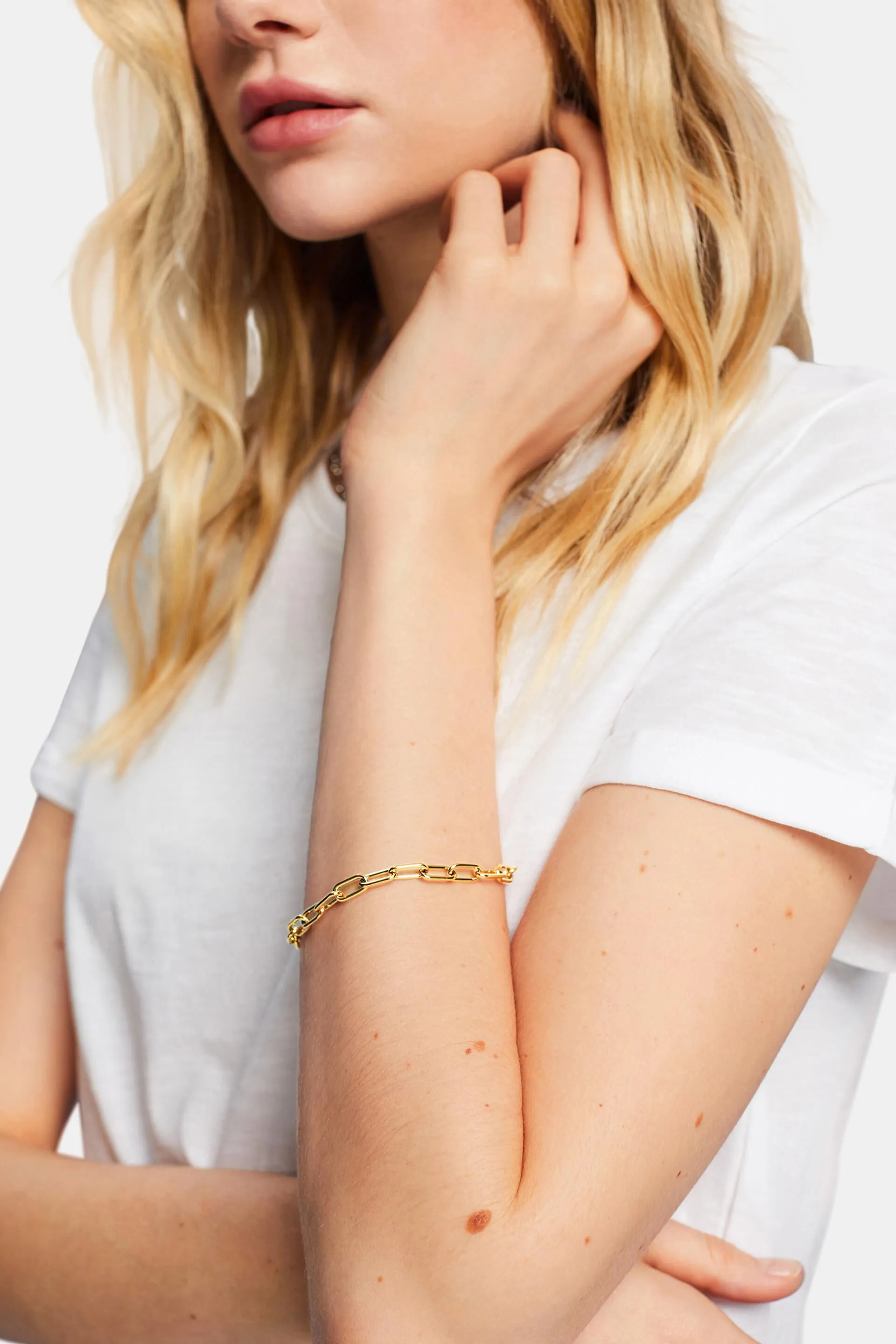 Bracciale a catena, acciaio inossidabile