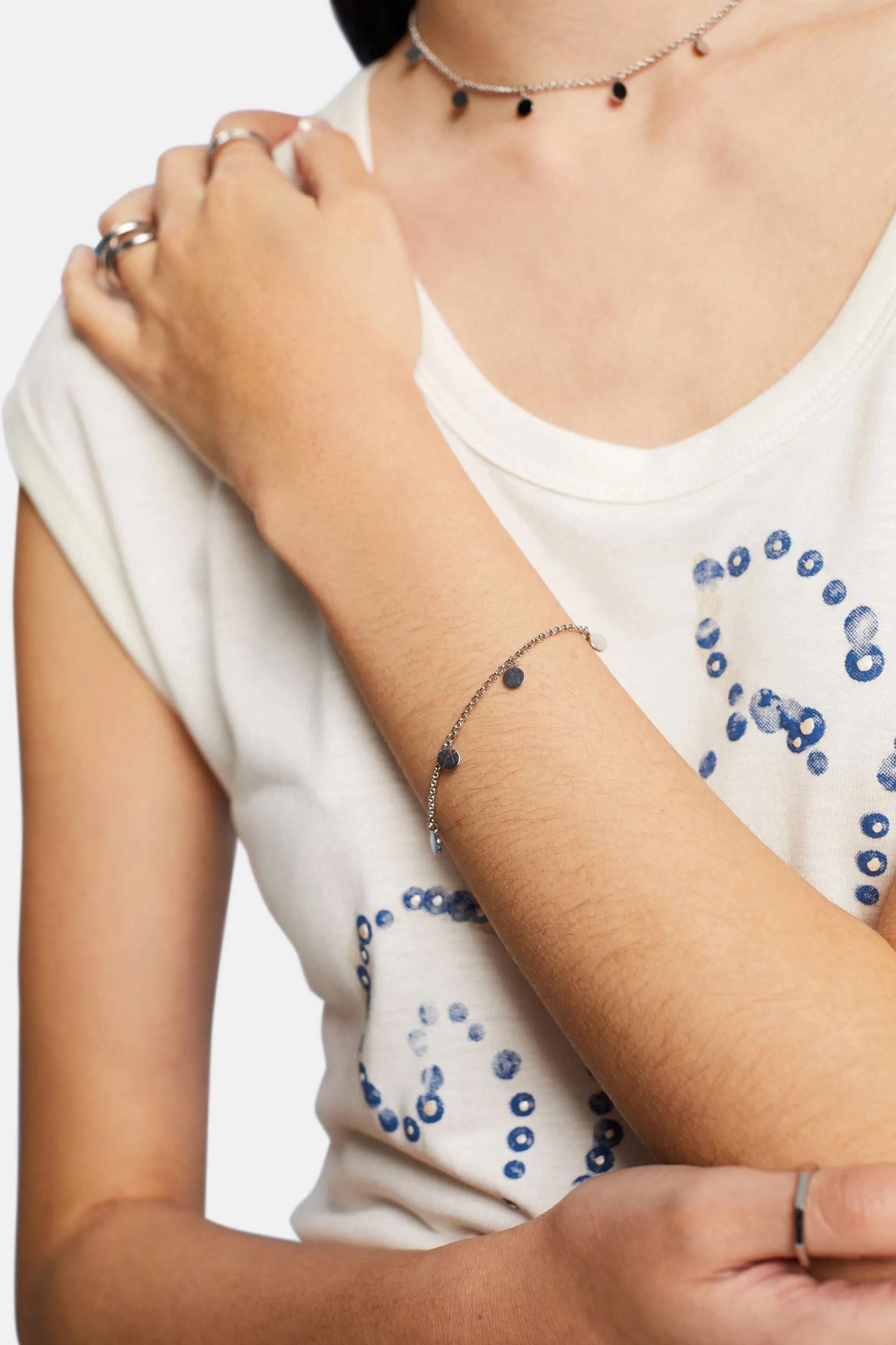 Bracciale Belcher con pendenti rotondi