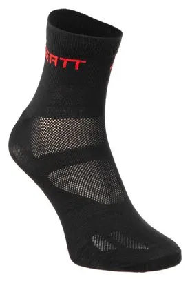 Calze Neatt 7,5 cm nere / rosse