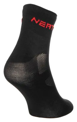 Calze Neatt 7,5 cm nere / rosse