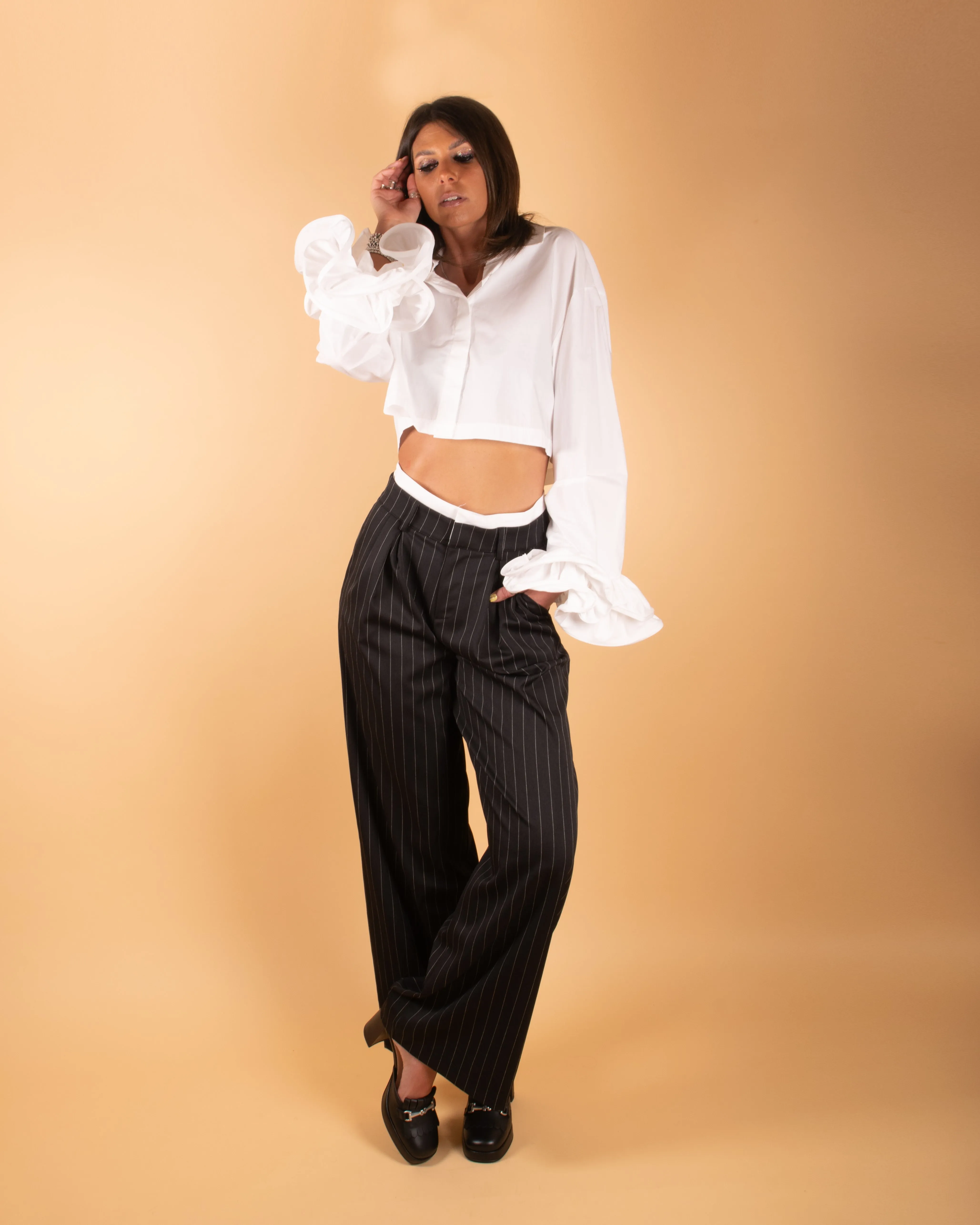 Camicia crop ALMA
