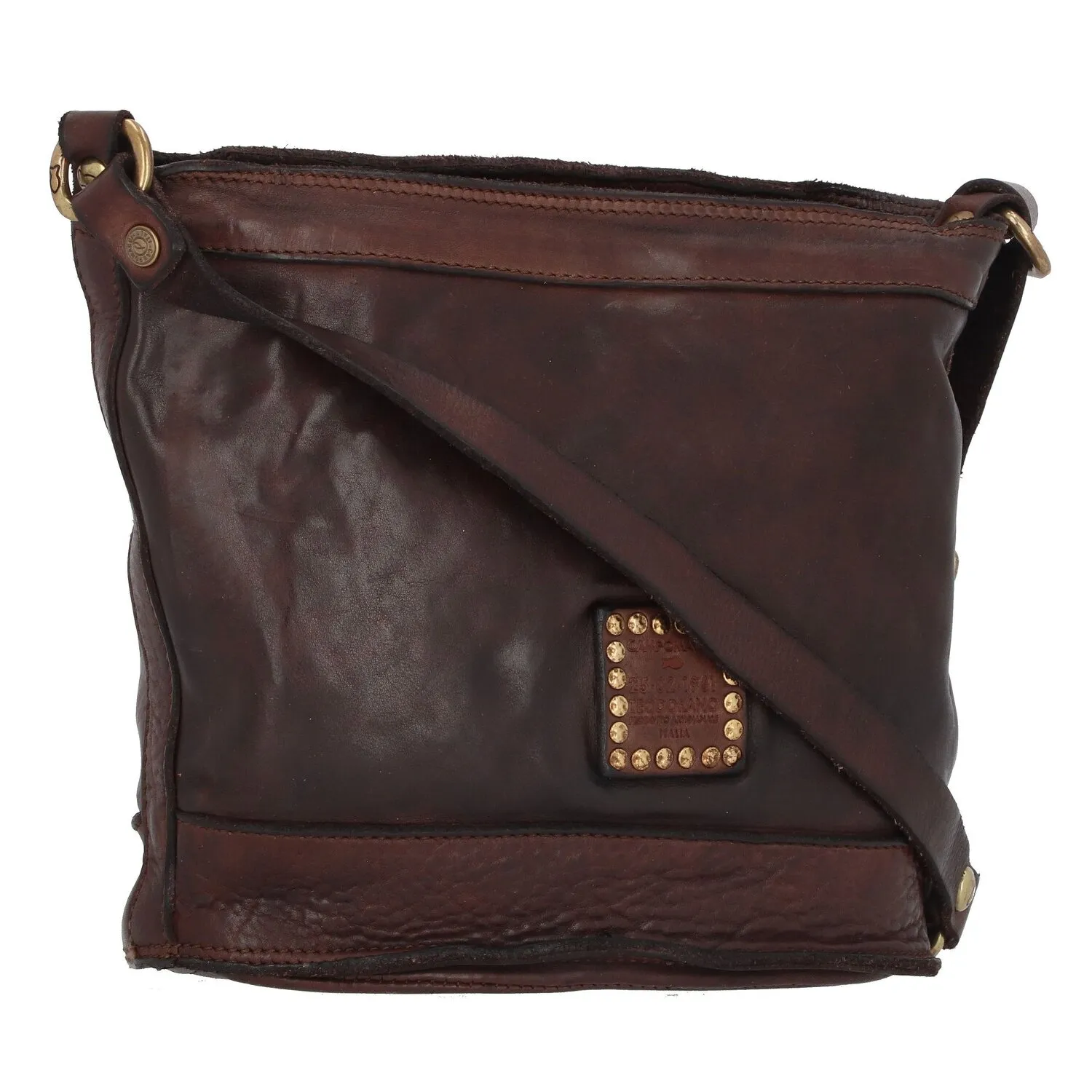 Campomaggi Borsa a tracolla in pelle 23 cm