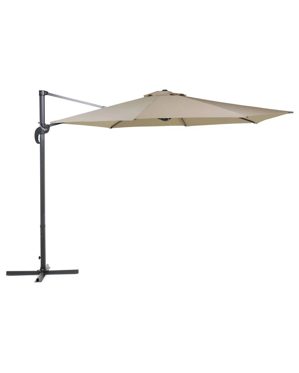 Cantilever Garden Parasol ⌀ 3 m Sand Beige SAVONA