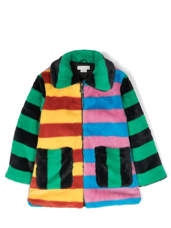 Cappotto a righe