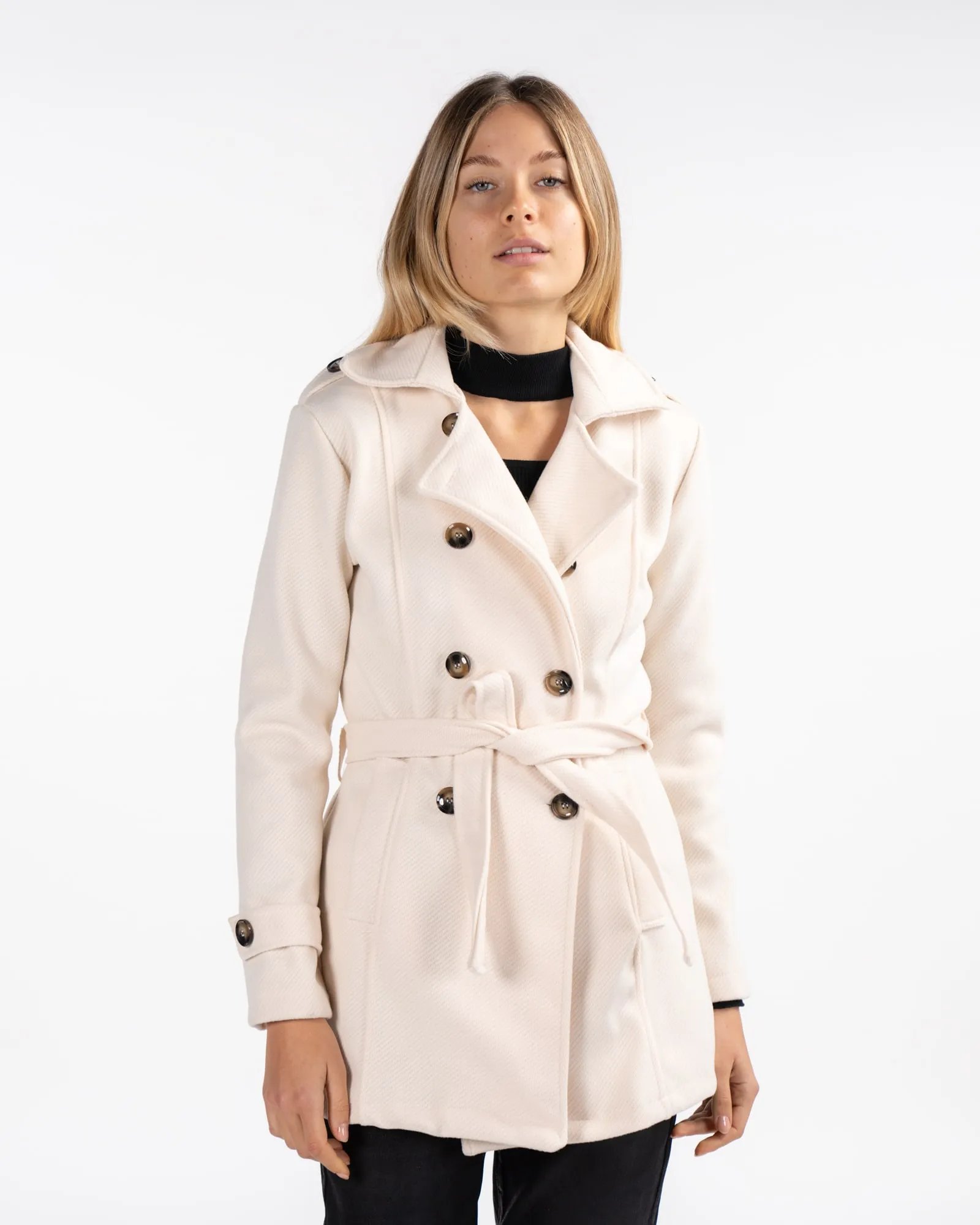 Cappotto corto - PANNA