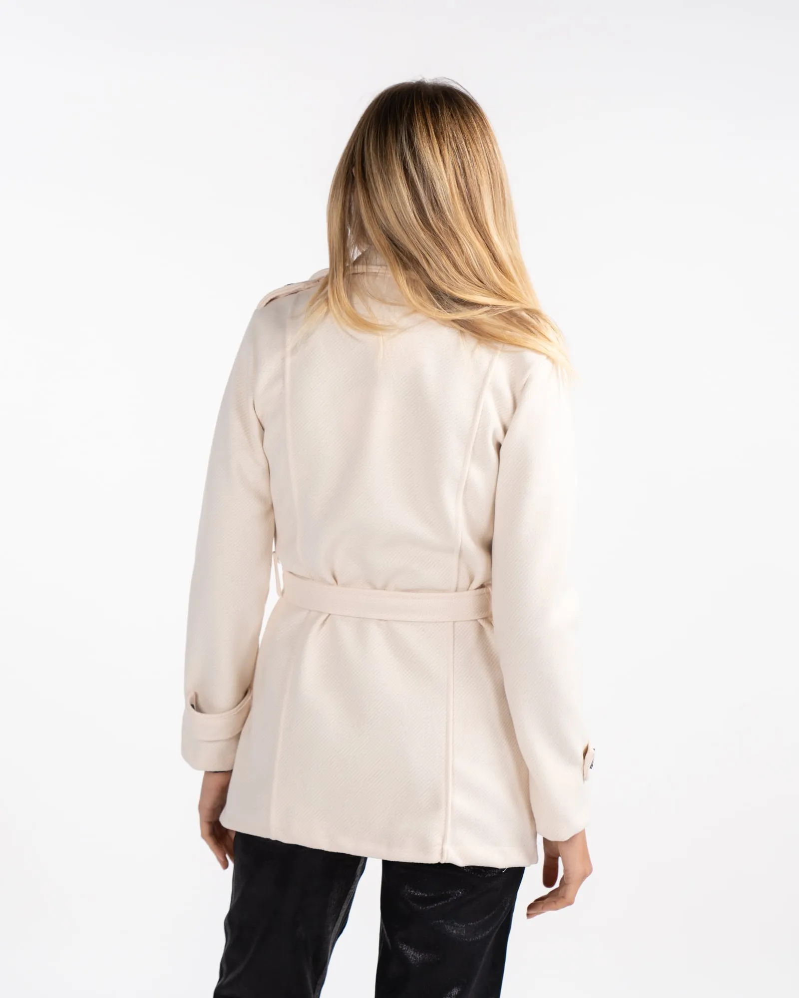 Cappotto corto - PANNA