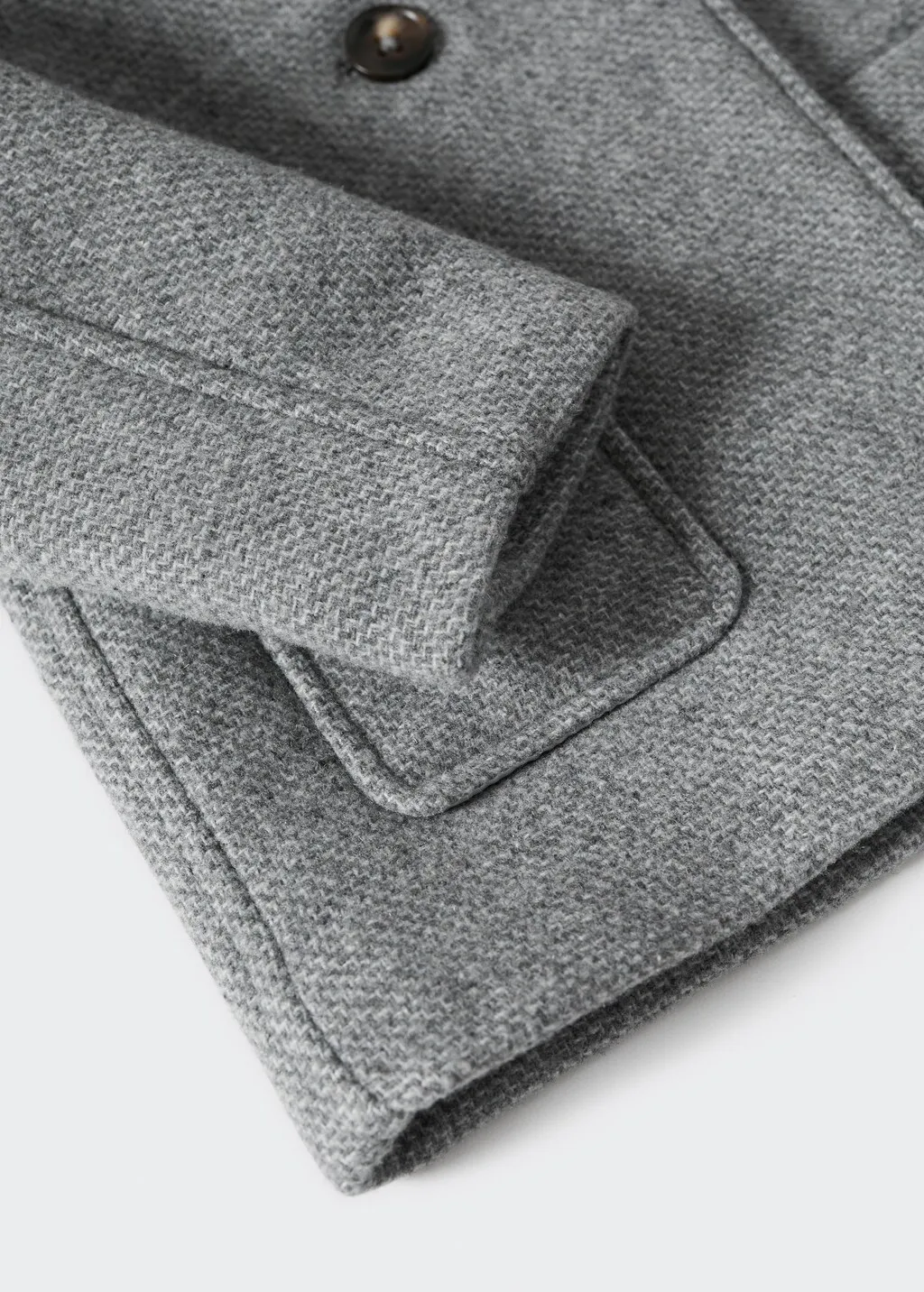 Cappotto lana doppia abbottonatura