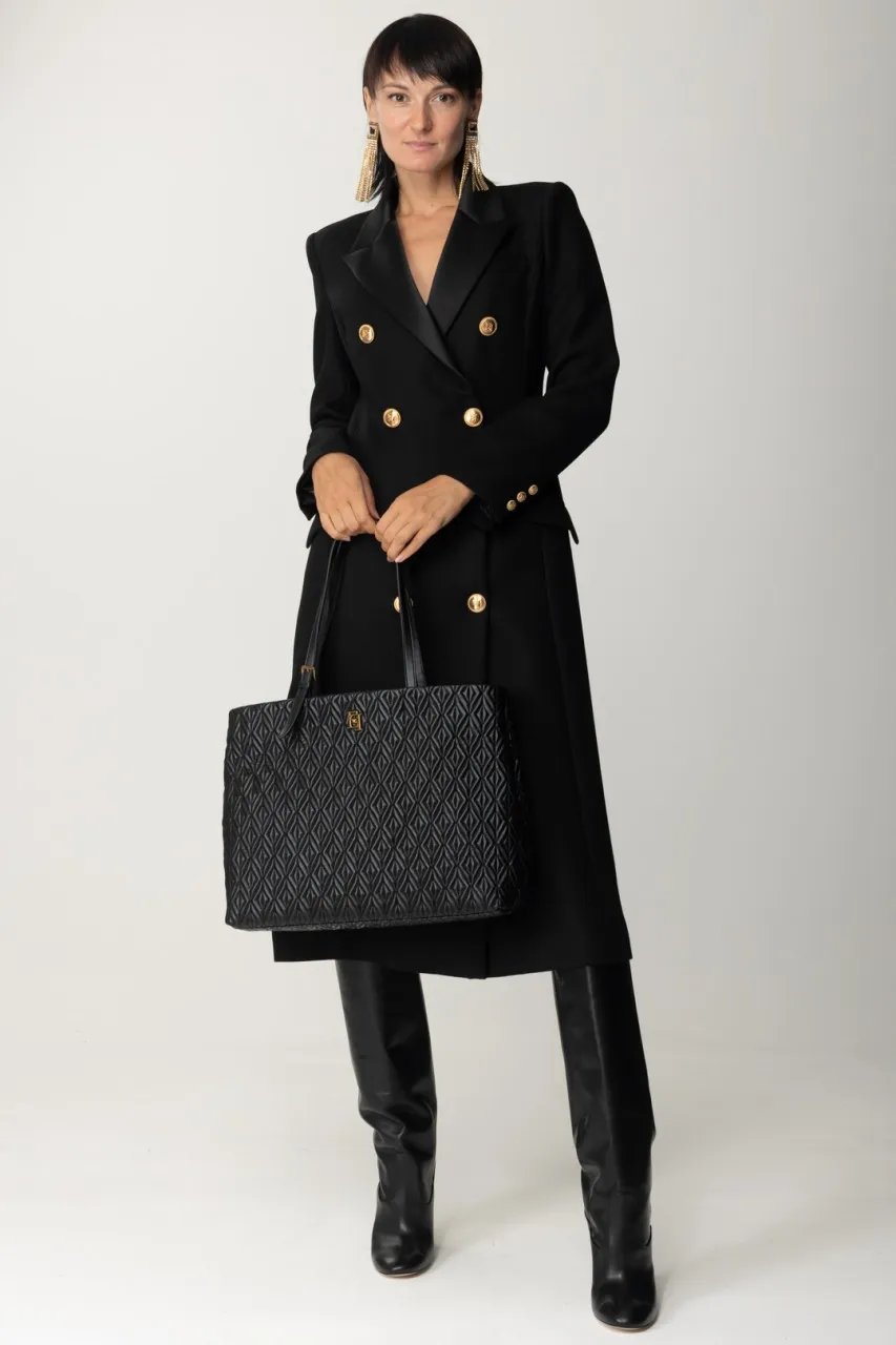 Cappotto taglio smoking Nero