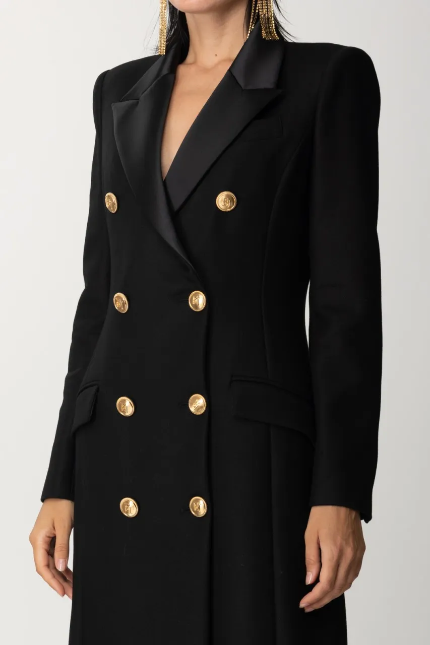 Cappotto taglio smoking Nero
