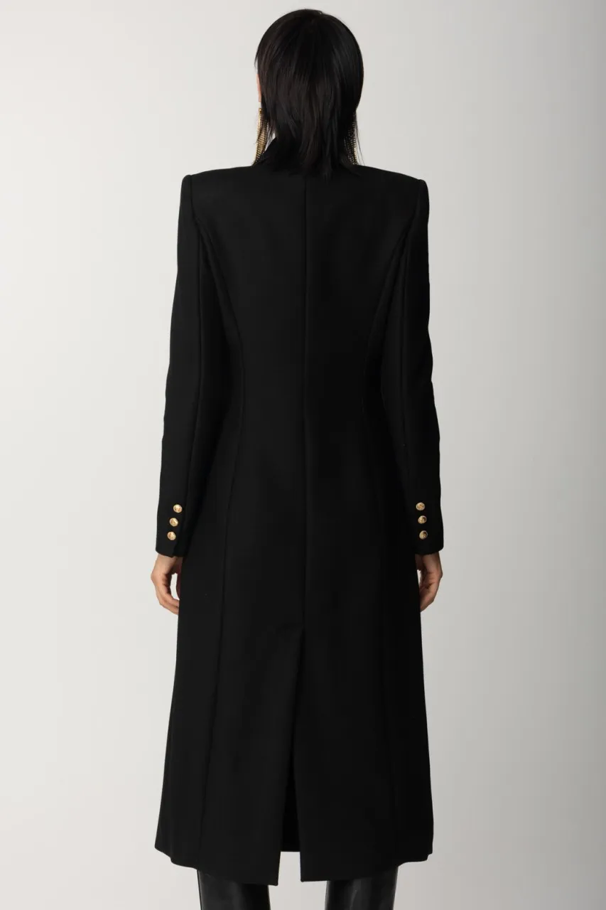 Cappotto taglio smoking Nero