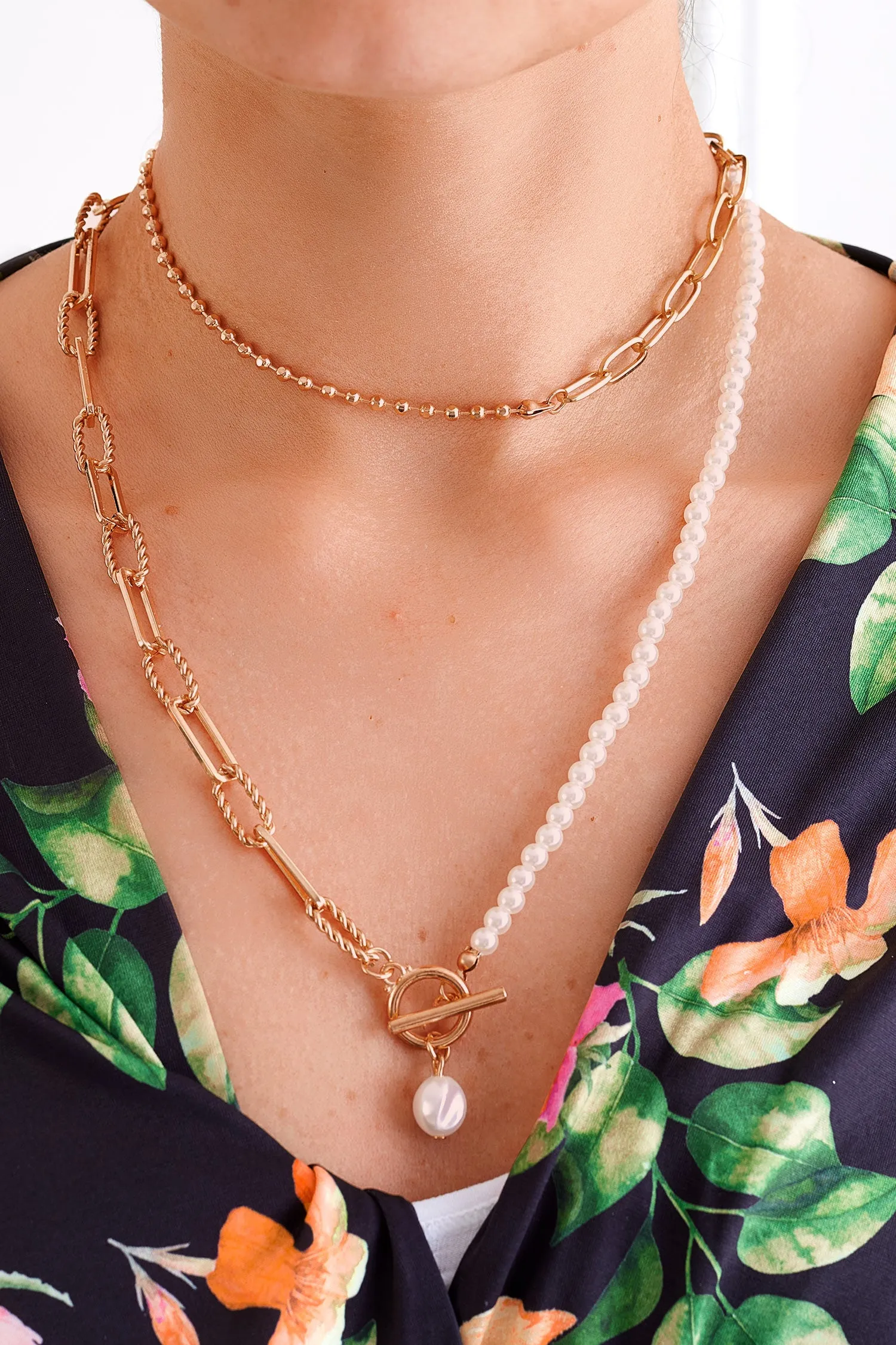 Collana oro doppio giro