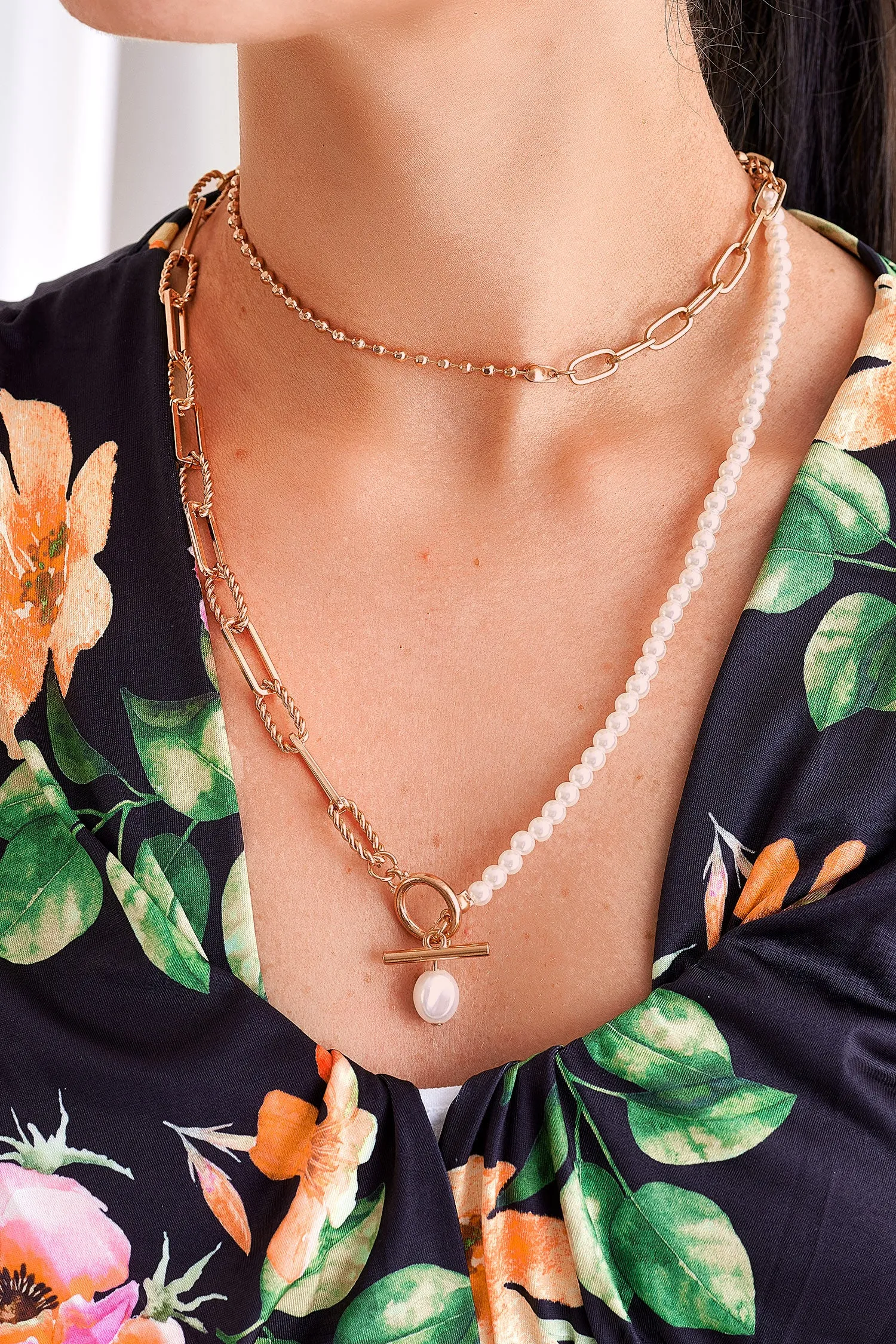 Collana oro doppio giro