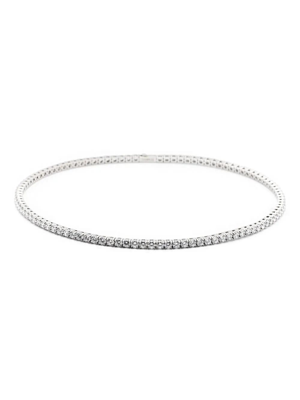 Collana Tennis con cristalli in argento di Darkai - unisex