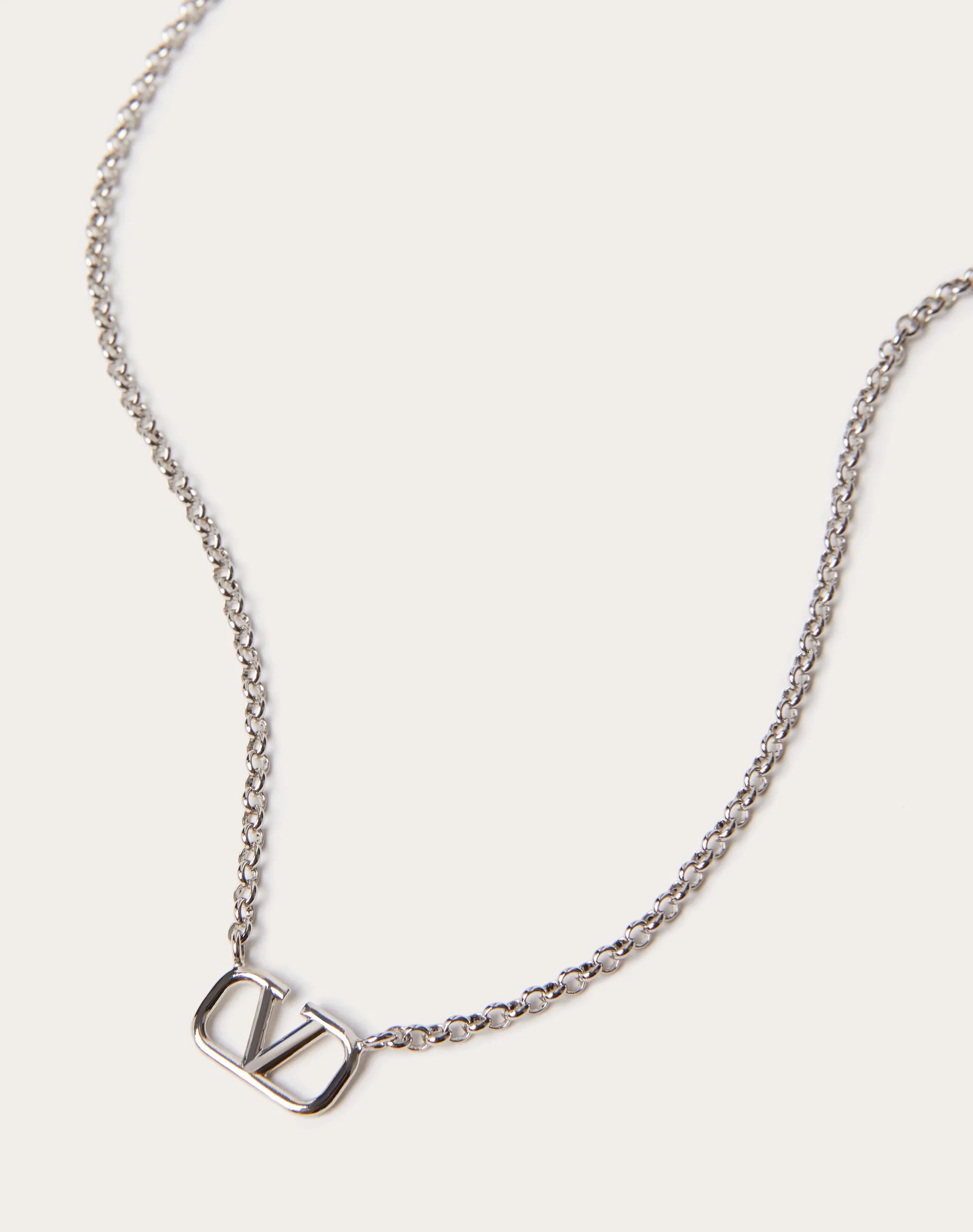 COLLANA VLOGO SIGNATURE IN METALLO