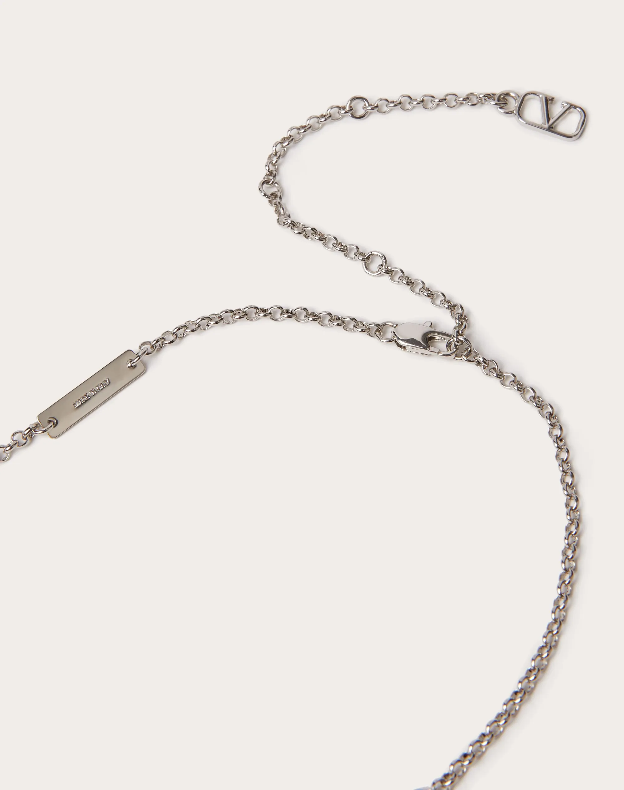 COLLANA VLOGO SIGNATURE IN METALLO