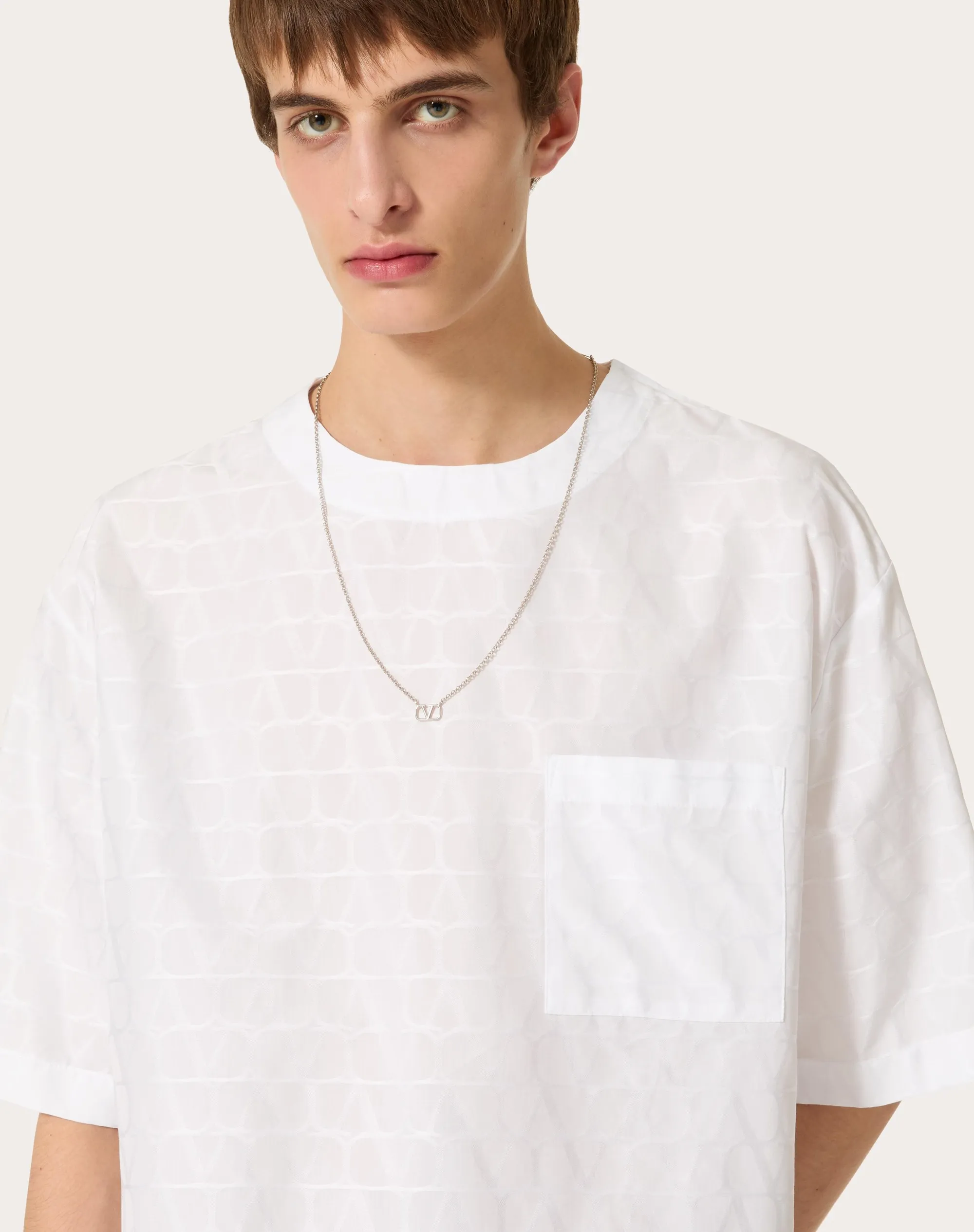 COLLANA VLOGO SIGNATURE IN METALLO