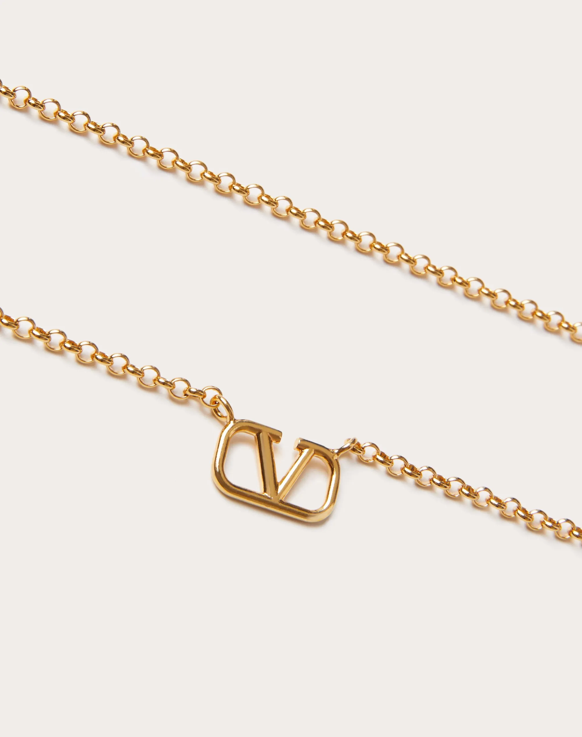 COLLANA VLOGO SIGNATURE IN METALLO