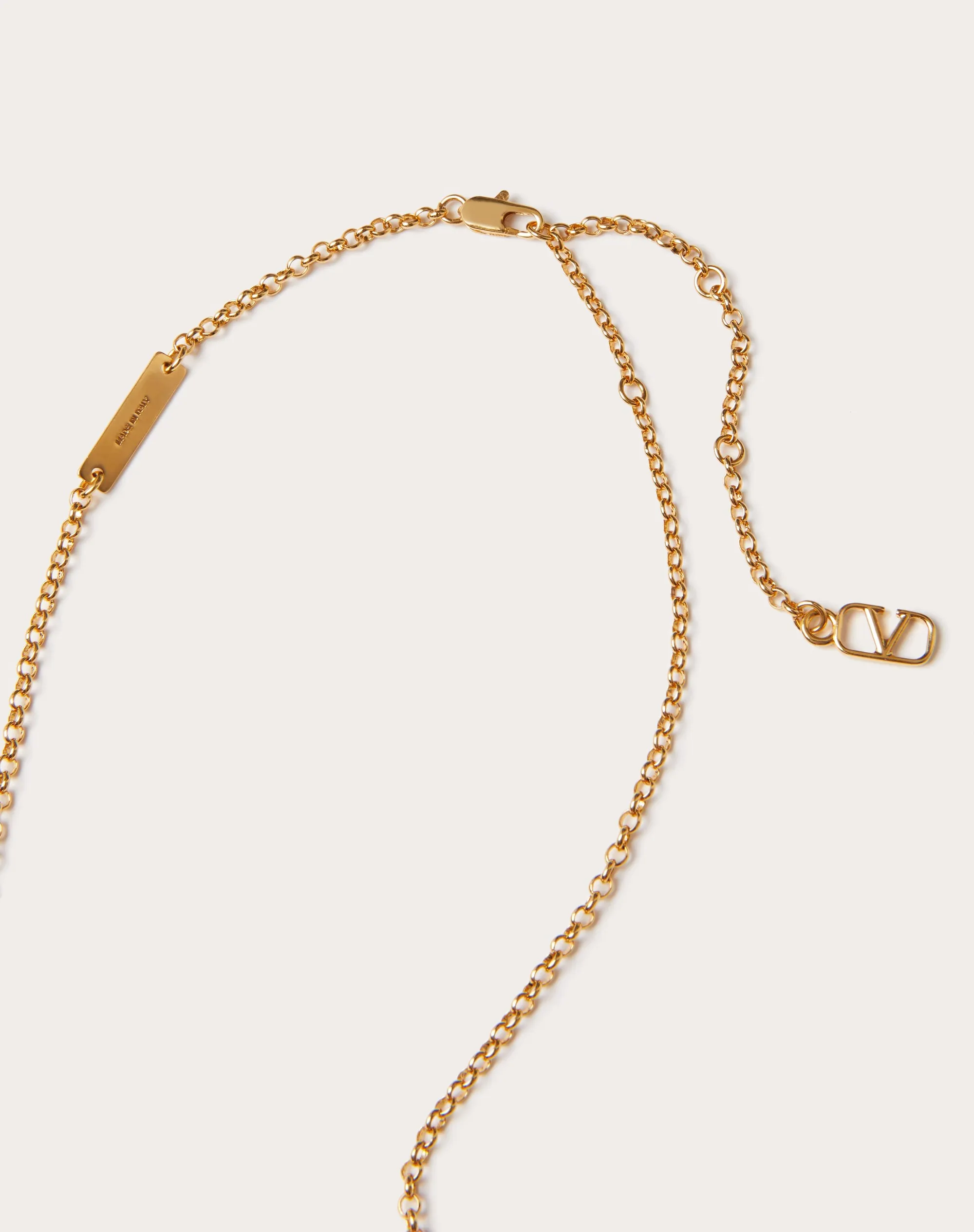 COLLANA VLOGO SIGNATURE IN METALLO