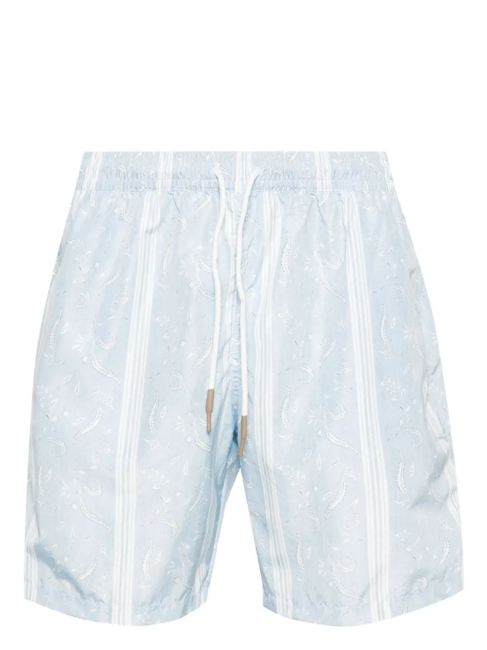 Costume da bagno a fiori in azzurro - uomo