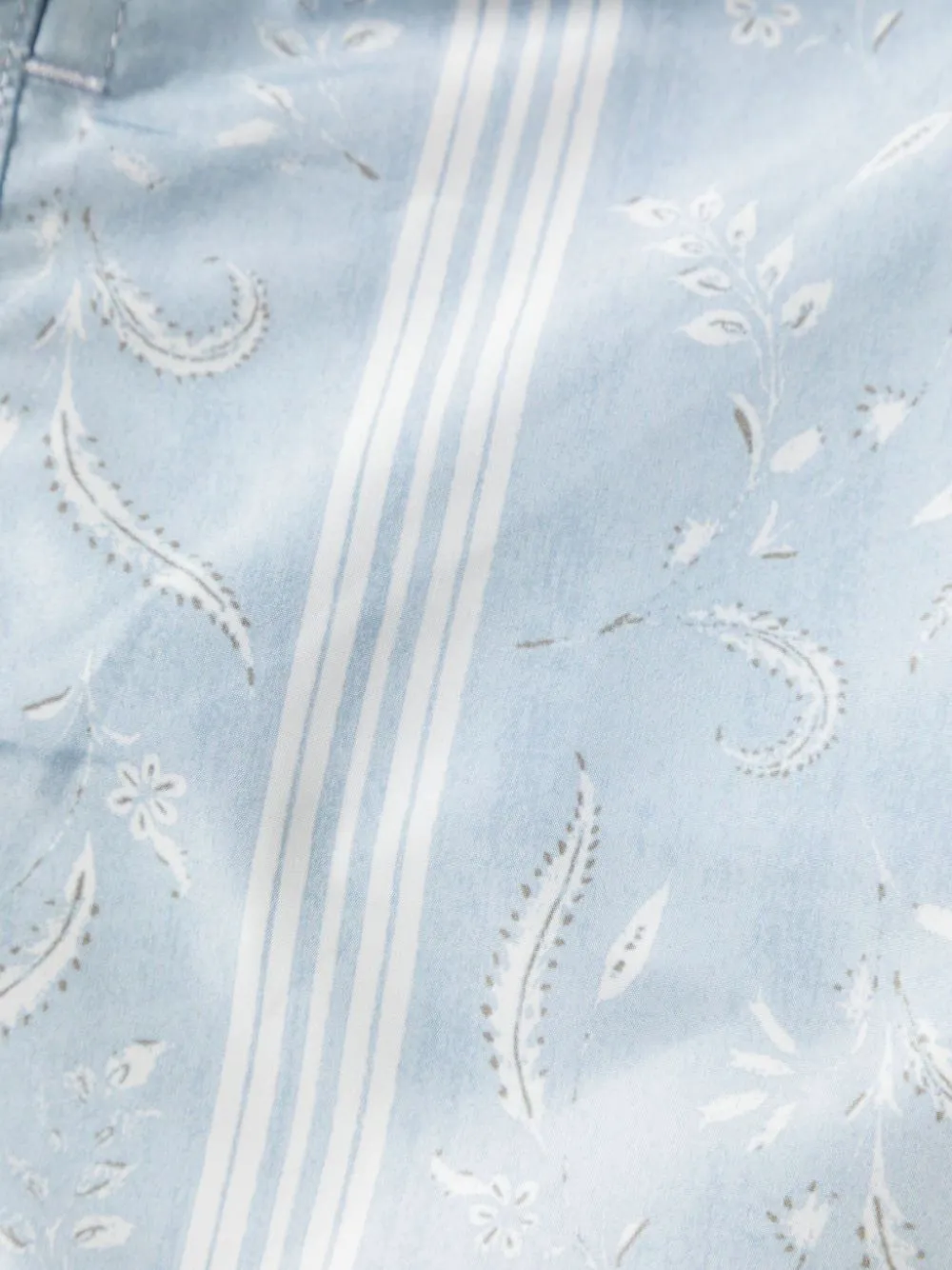 Costume da bagno a fiori in azzurro - uomo