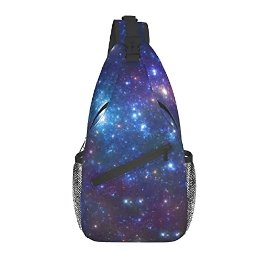 DJNGN Borsa a tracolla Galaxy, borsa a tracolla, zaino da trekking all’aperto per il fine settimana, adatto per uomini e donne 2