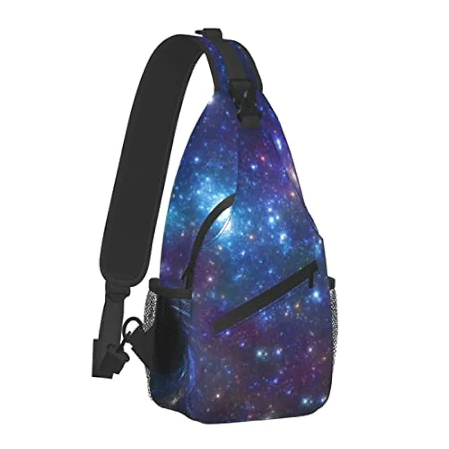 DJNGN Borsa a tracolla Galaxy, borsa a tracolla, zaino da trekking all’aperto per il fine settimana, adatto per uomini e donne 2