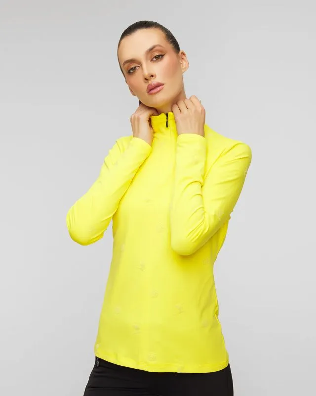 Dolcevita giallo da sci da donna Sportalm