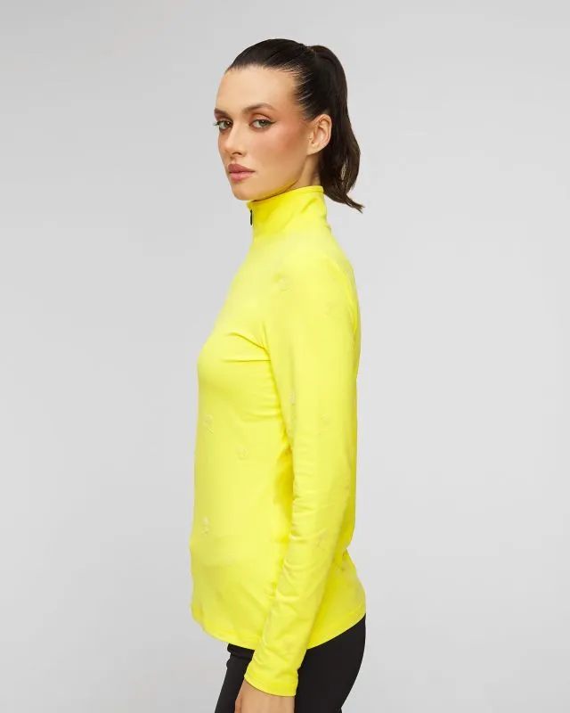 Dolcevita giallo da sci da donna Sportalm