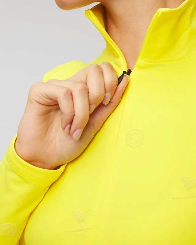 Dolcevita giallo da sci da donna Sportalm