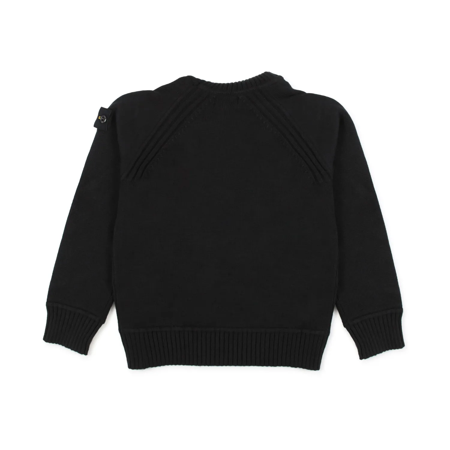 Dolcevita Nero Bambino E Teenager Con Patch