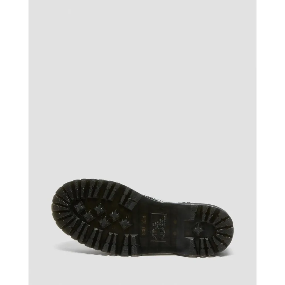 DR MARTENS - STIVALI PLATFORM DI PELLE JADON POLKA DOT SMOOTH - 26882009
