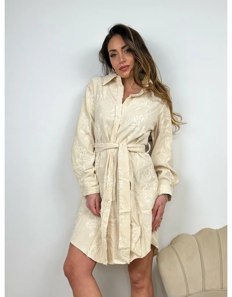 DRESS MIRELLA BEIGE