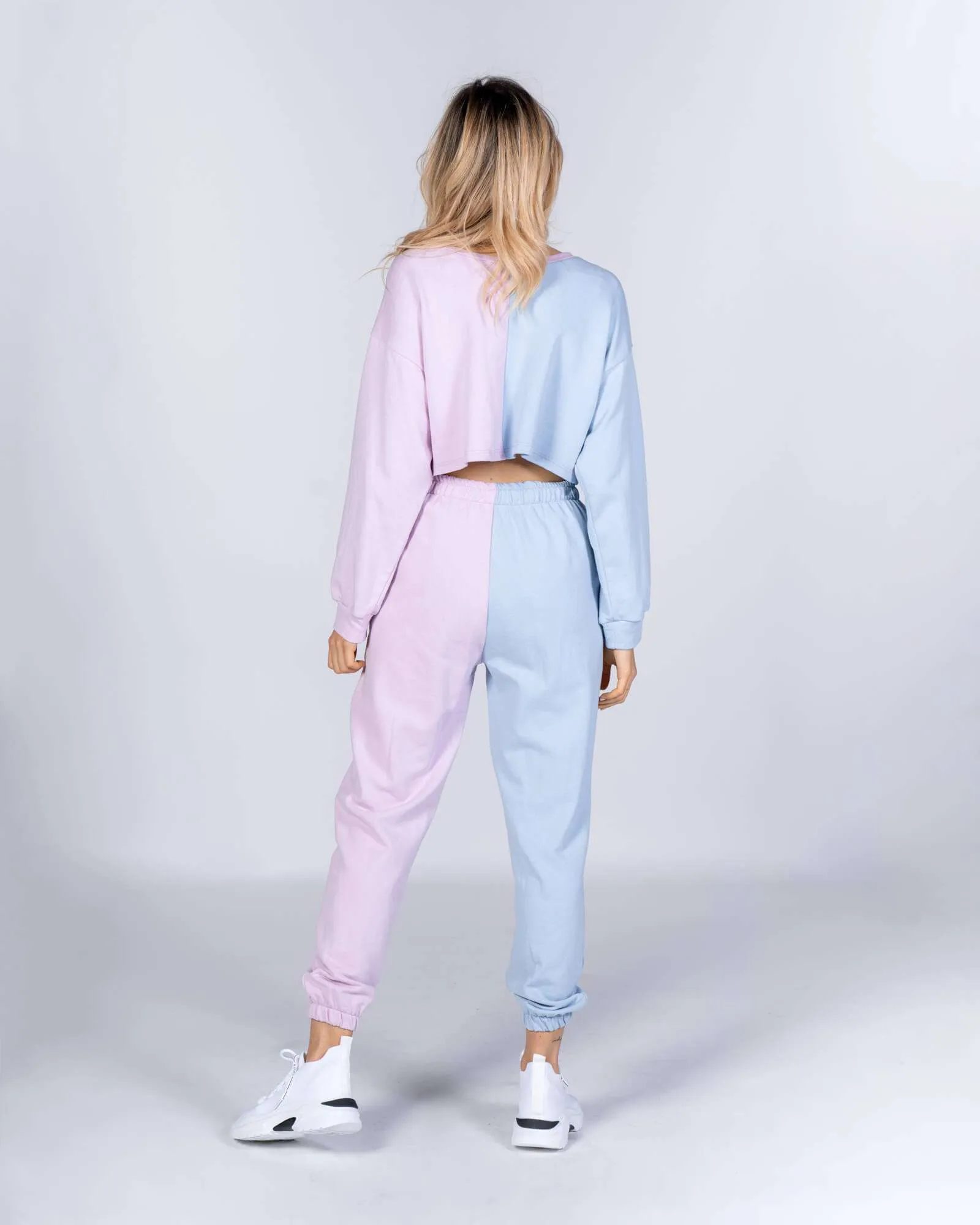 Felpa color block