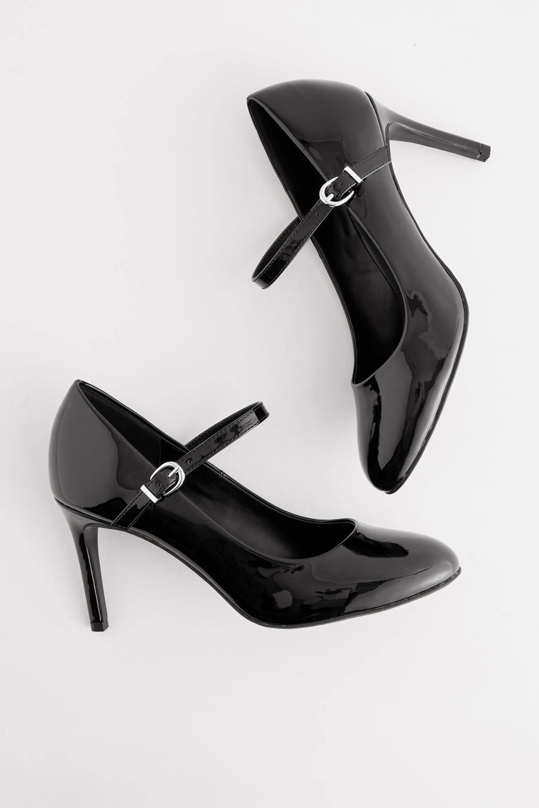 Forever Comfort - Scarpe Mary Jane con tacco e punta rotonda