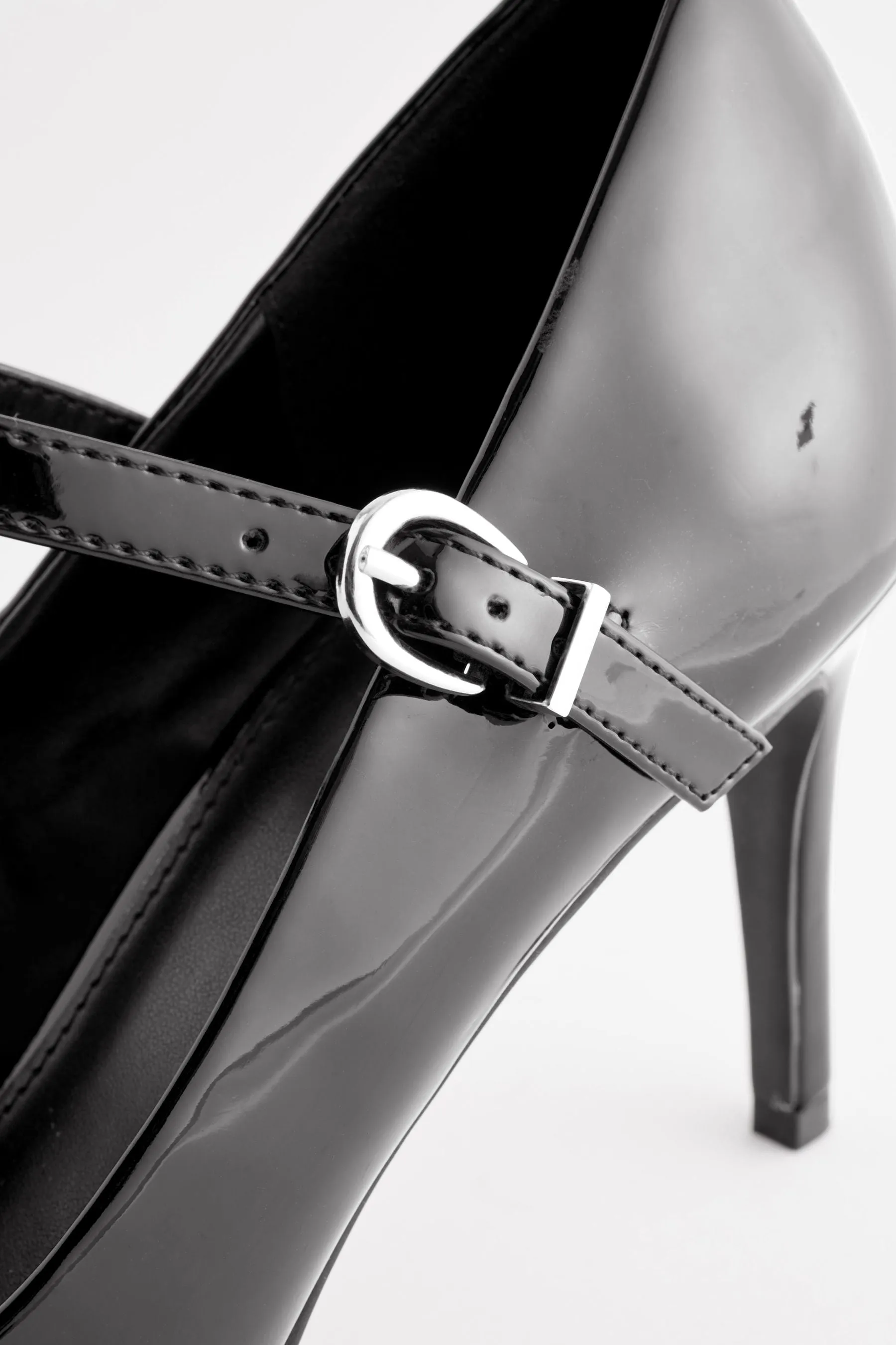 Forever Comfort - Scarpe Mary Jane con tacco e punta rotonda