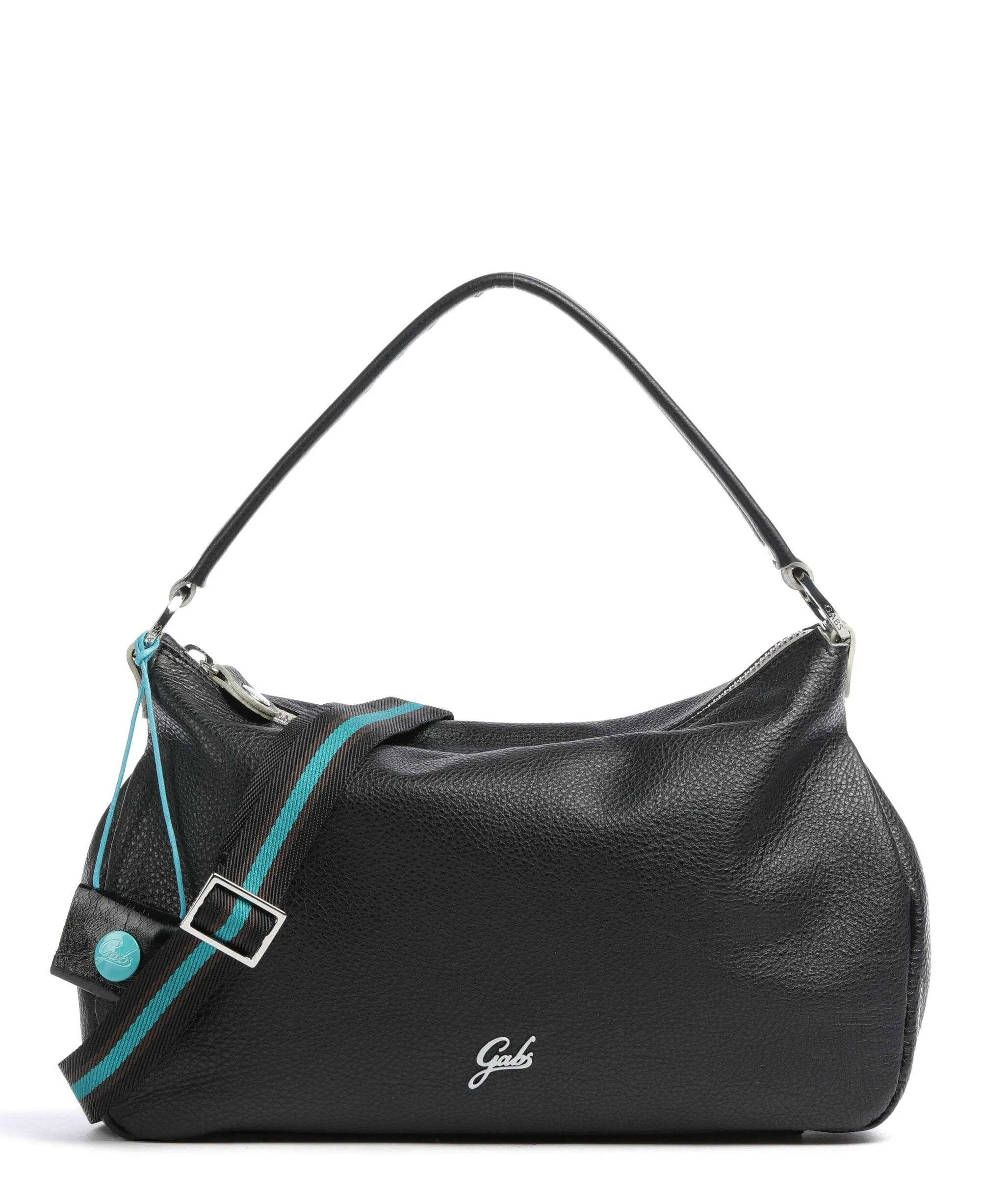  Gabs Calliope M Borsa hobo pelle di vitello grana nero  