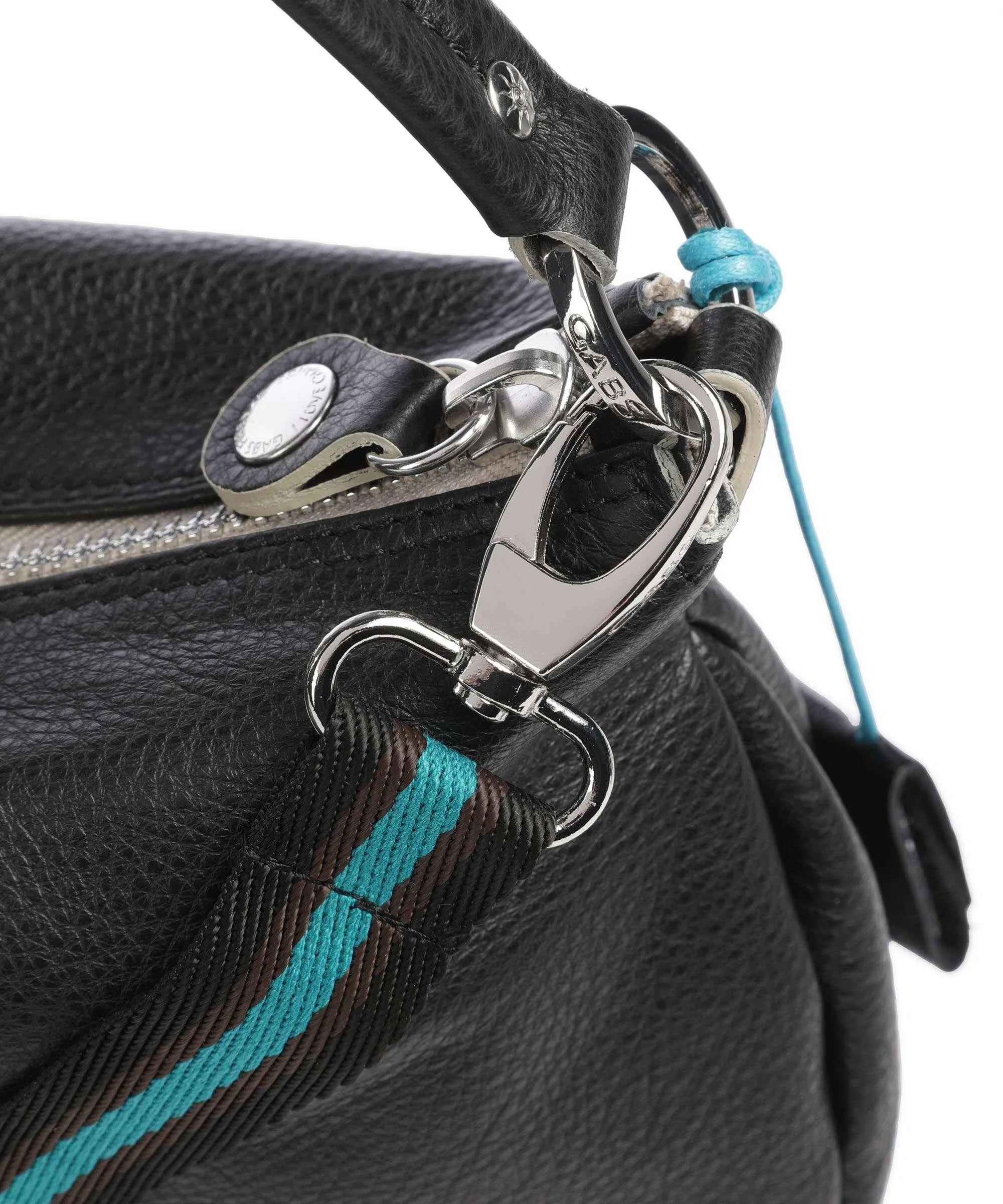  Gabs Calliope M Borsa hobo pelle di vitello grana nero  